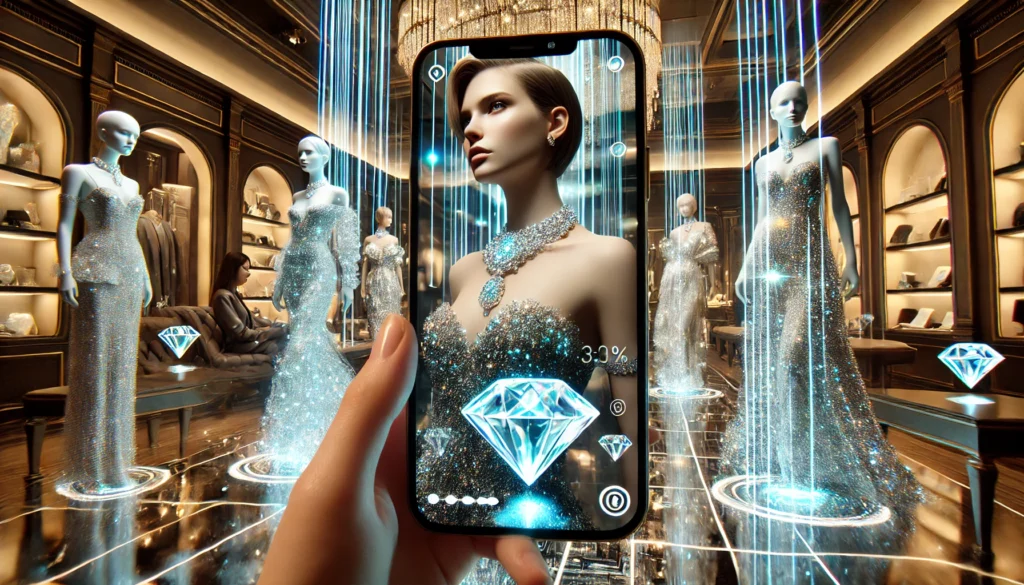 Digital Brilliance: How Diamonds are Shaping VR and AR Fashion