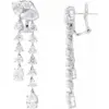 Tim & Co. White Gold Lab-Grown Diamond Dangle Earrings