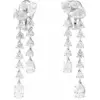Tim & Co. White Gold Lab-Grown Diamond Dangle Earrings