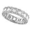 Tim & Co. Platinum Natural Diamond Low Profile Eternity Band (12 1/3 CTW)