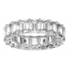 Tim & Co. Platinum Natural Diamond Low Profile Eternity Band (12 1/3 CTW)