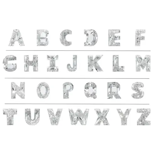 TIM & CO. ALPHABET DIAMONDS