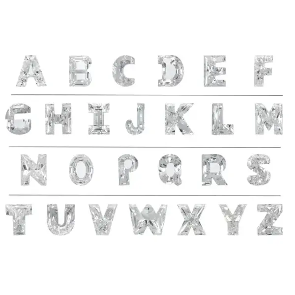 TIM & CO. ALPHABET DIAMONDS