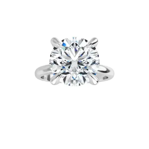 videoframe_1614 Tim & Co. Platinum Round Solitaire Engagement Ring